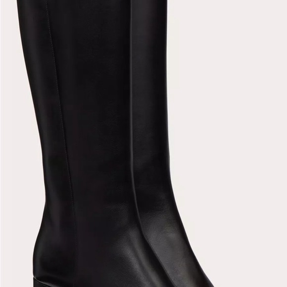 Auth Valentino VLOGO SIGNATURE CALFSKIN BOOT 70MM size 39 8.5 9 w/box & dustcove - Picture 2 of 6